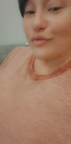 big tits chubby thick gif