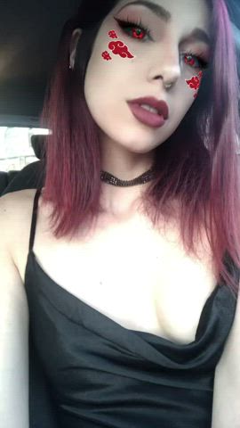 Any fan of collared ahegao?