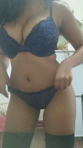 Indian Tease Titty Drop gif