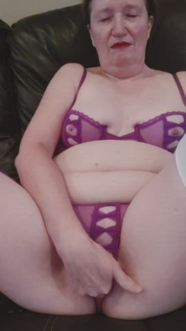 hotwife masturbating mature nipples pussy spread gif