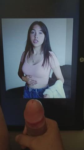 amateur cum cumshot cute innocent tribute gif