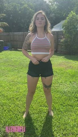 blonde freaks teen gif