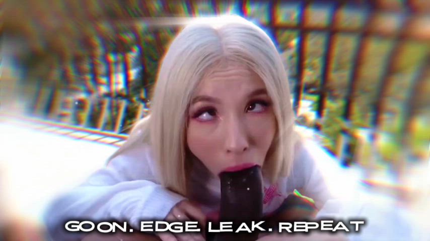 bbc blowjob caption edit gooning interracial gif
