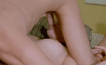 69 babe big tits blowjob boobs couple natural tits real couple gif