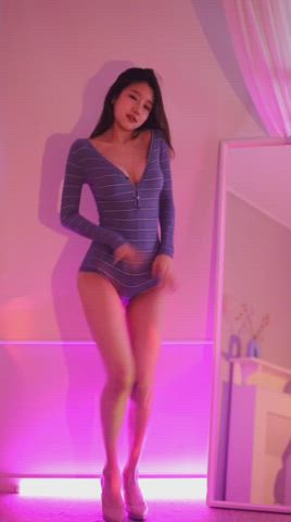 BJ Seoa - Grey Bodysuit
