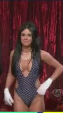 bikini body boobs brazilian brunette dani goddess tease tiktok gif