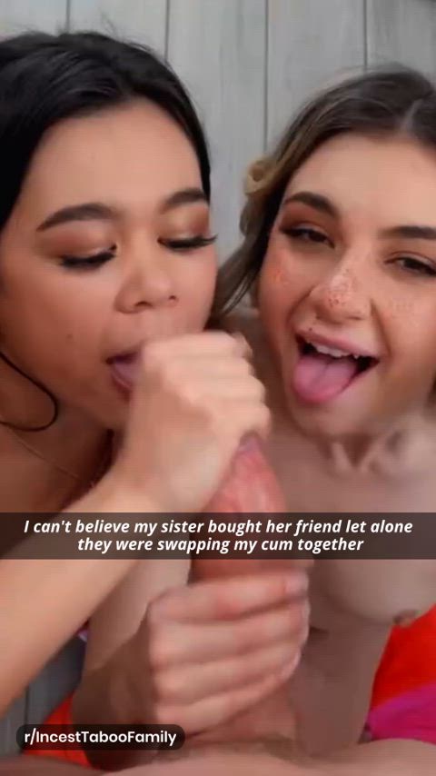 I can't believe my sister bought her friend