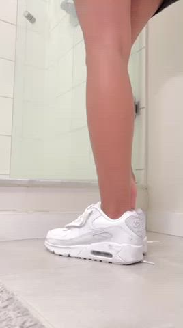 Footjob after my workout