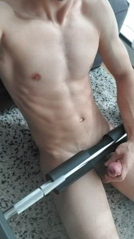 Another thing I can't do at they gym (cum) [28]