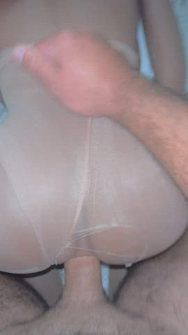 Nutted on her tight ass!