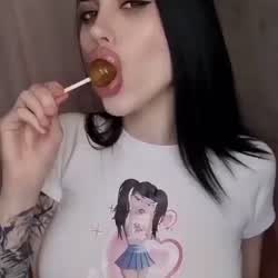 Blowjob Brunette Oral gif