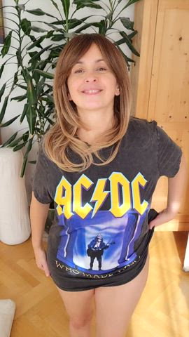 AC⚡️DC - A Cup or D Cup? That's what it stands for 😋 [f][51, one kid]