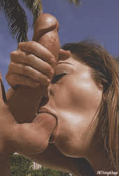 Ball Worship Balls Balls Sucking Blowjob Cock gif