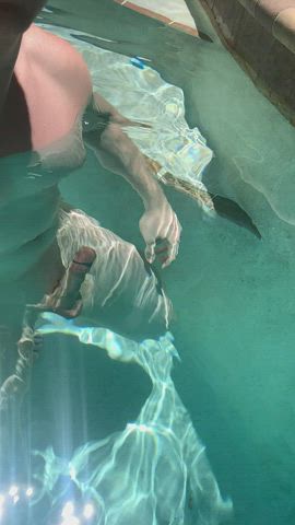 Nude swimming ;) was a slow-no vid