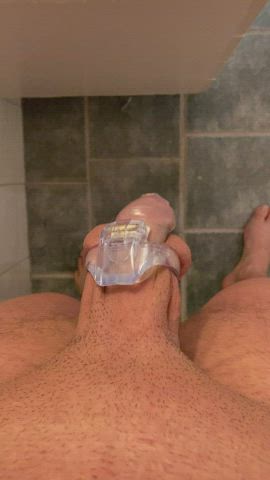 First night in Chastity done. Looking forward to see gf after work more than ever.