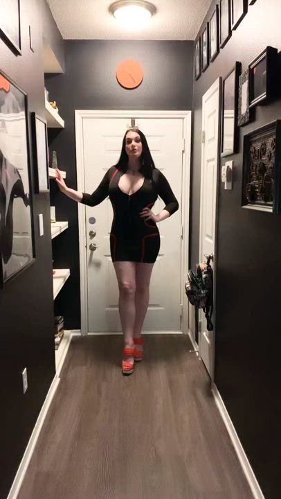 Would you be surprised if I told you that I have something under my dress?