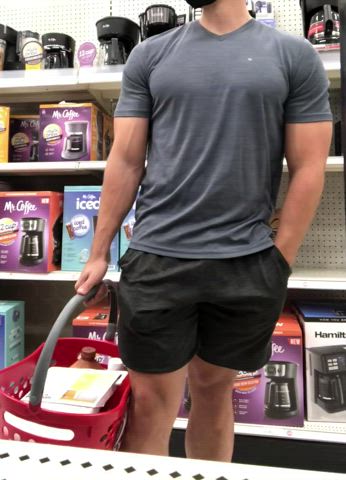 Cheeky at the supermarket