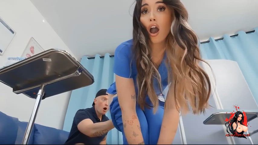 aria lee asian brazzers nurse thick-booty gif