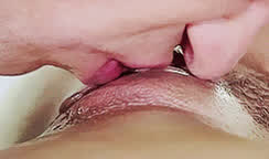 close up pussy eating pussy licking wet pussy gif