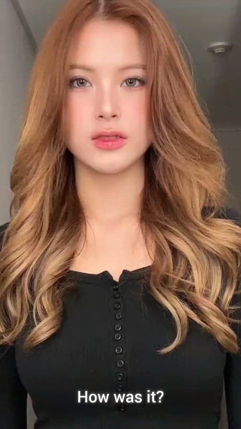 asian caption cheating cuckold femdom humiliation indonesian joi tease gif