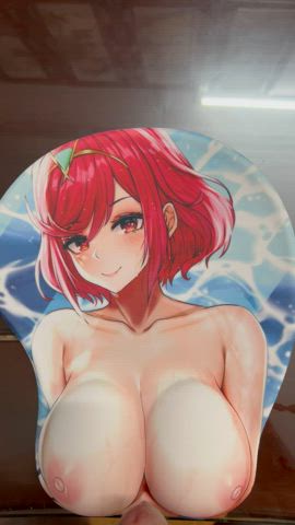 big tits bukkake cum cumshot nipples solo tribute gif
