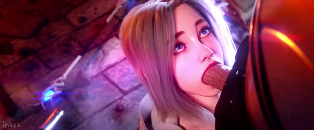 Luxanna "Lux" Crownguard Blowjob (Tyviania) [League of Legends]