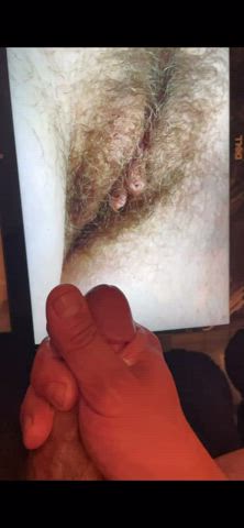 cumshot jerk off pussy tribute gif