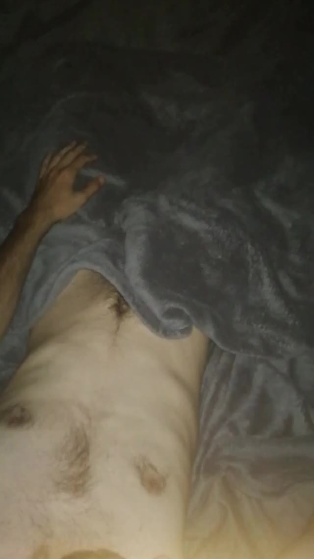 Hung white boy masturbating
