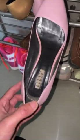 my neighbor milf (35 y/o slim Asian) got some new heels…guess what I would do next