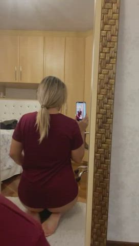 This big ass is getting ready to sit on your face 🍑