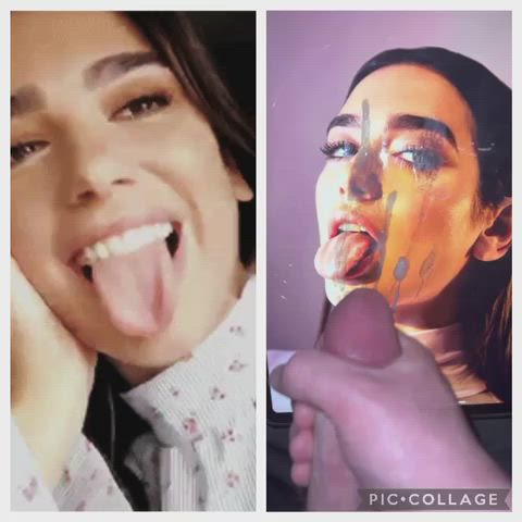 Bareback Celebrity Cum Tribbing Tribute gif