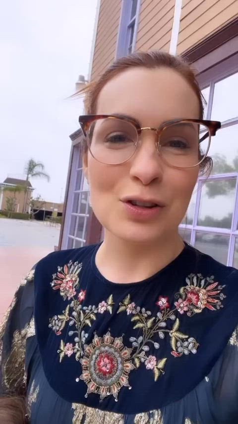 celebrity glasses redhead gif