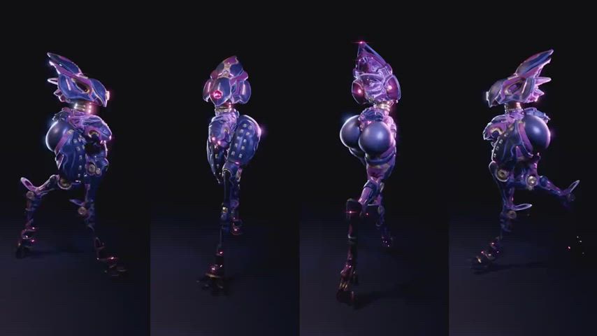 bubble butt sexy walking warframe gif