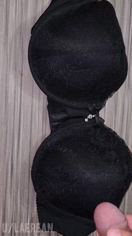 bra cum fetish gif