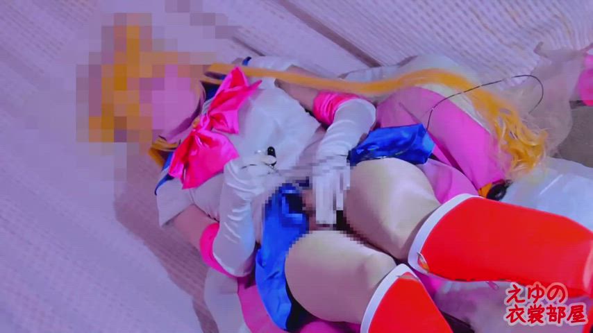 cosplay crossdressing cumshot gif