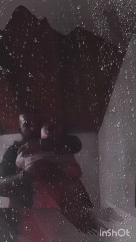 bdsm master/slave slave spanked submissive tits gif