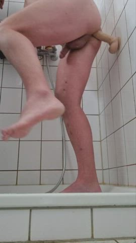 amateur anal bisexual dildo gay shower gif