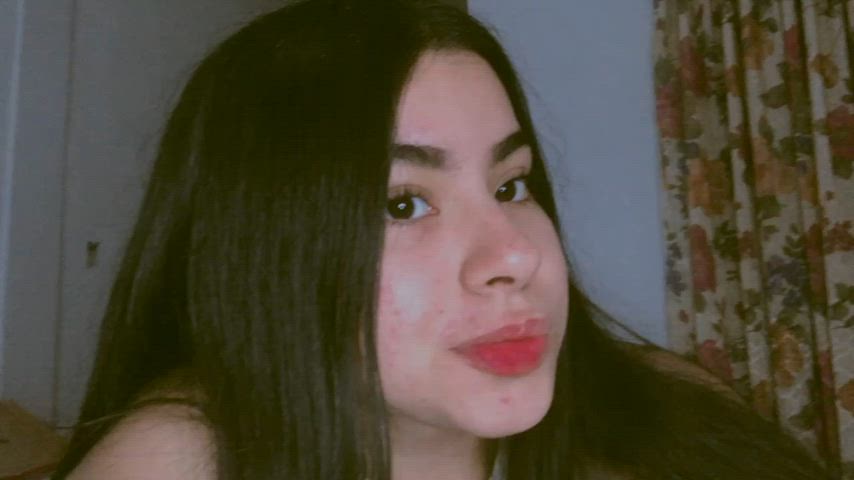latina natural tits petite public gif