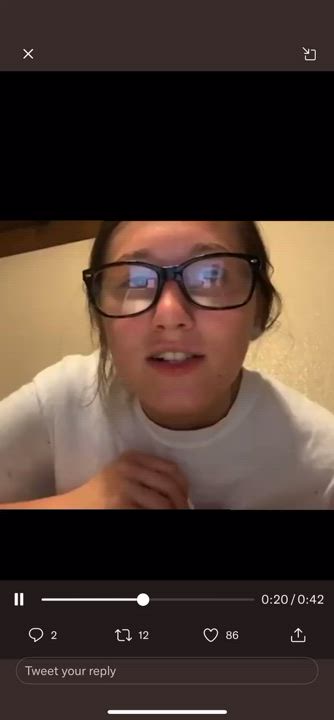 Blonde Boobs Glasses Porn GIF by papiray. Does anyone know who this is or have the