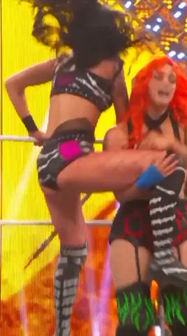 alt ass brunette goth petite teen thighs tight tight ass wrestling gif