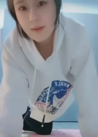 downblouse nipple nipples tits gif