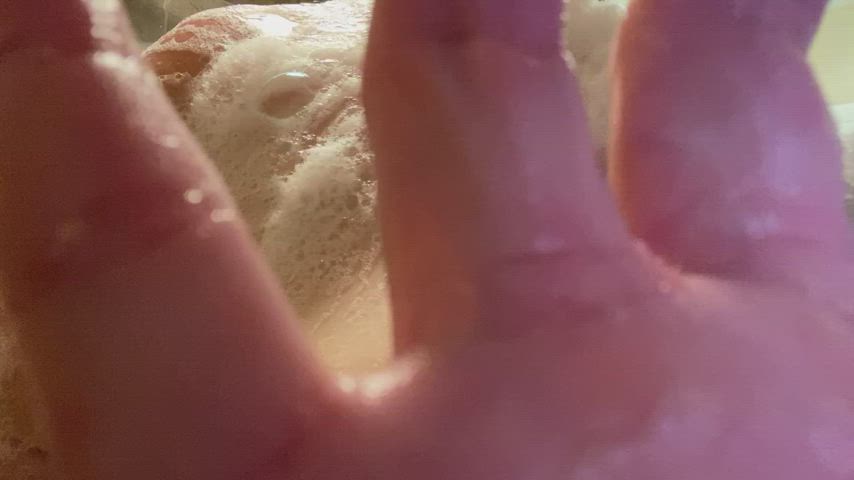 bbw big tits soapy tits gif