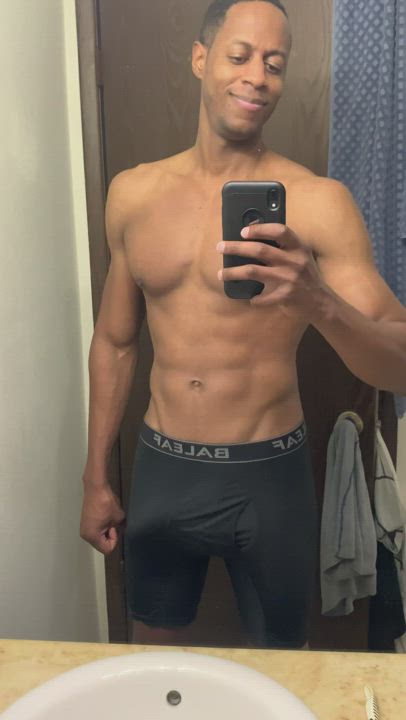 BBC Fitness Male Masturbation gif