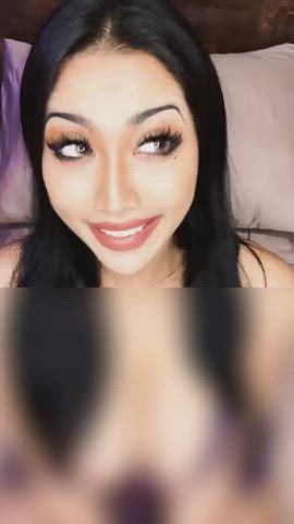 ahegao censored cosplay gif
