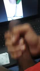18 Years Old Big Dick Cucumber Cum gif