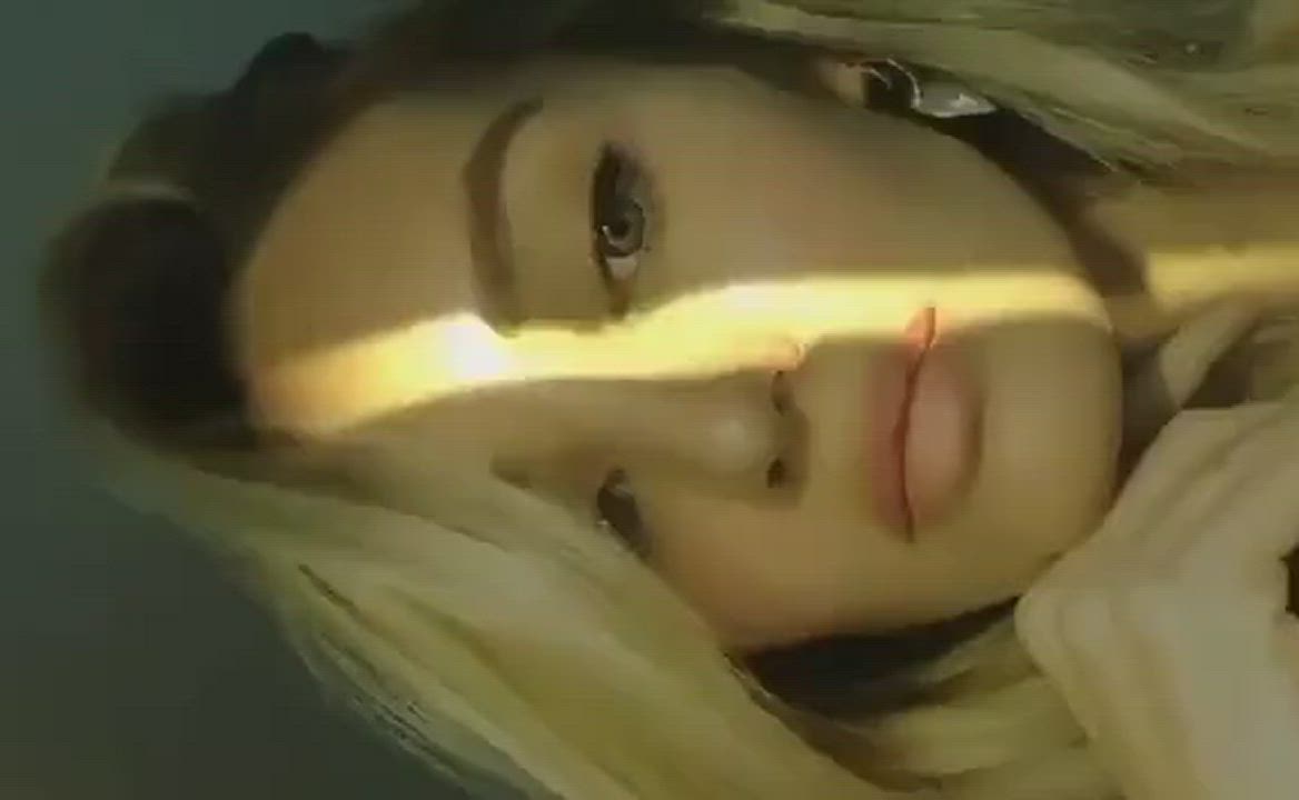 This makes me envious of the sun. To be able to touch Candice Swanepoel would be
