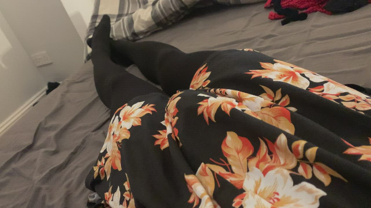 My cute pink cage goes well with my outfit, don’t you think? 🥰