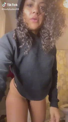 Amateur Body Bodybuilder Brown Eyes Solo TikTok gif