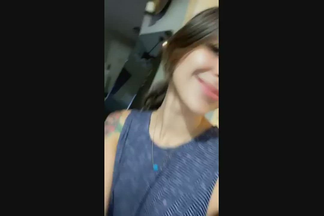 Abby Lee Brazil Anal Beads Beach gif