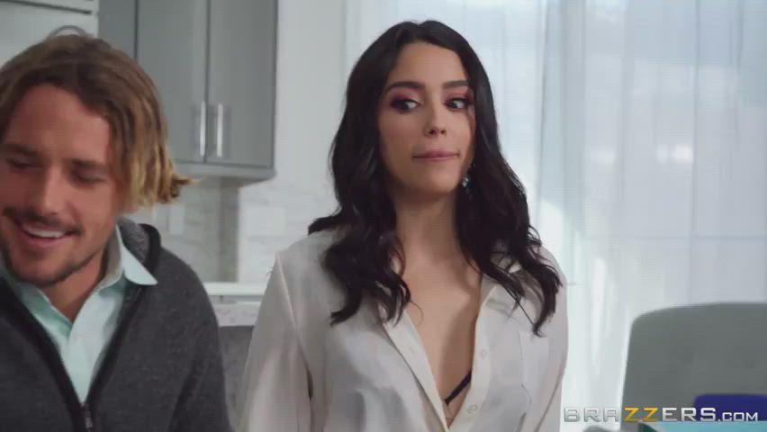 blonde blowjob brazzers gif